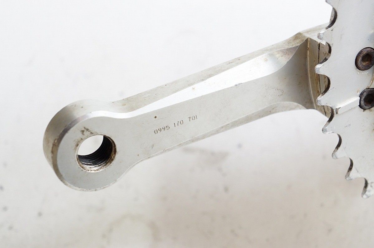 クランクセットCoda 701M CNCクランク　キャノンデール oldmtb Cannondale CODA 701M CNC Mountain Bike Crankset 175mm w/ 22