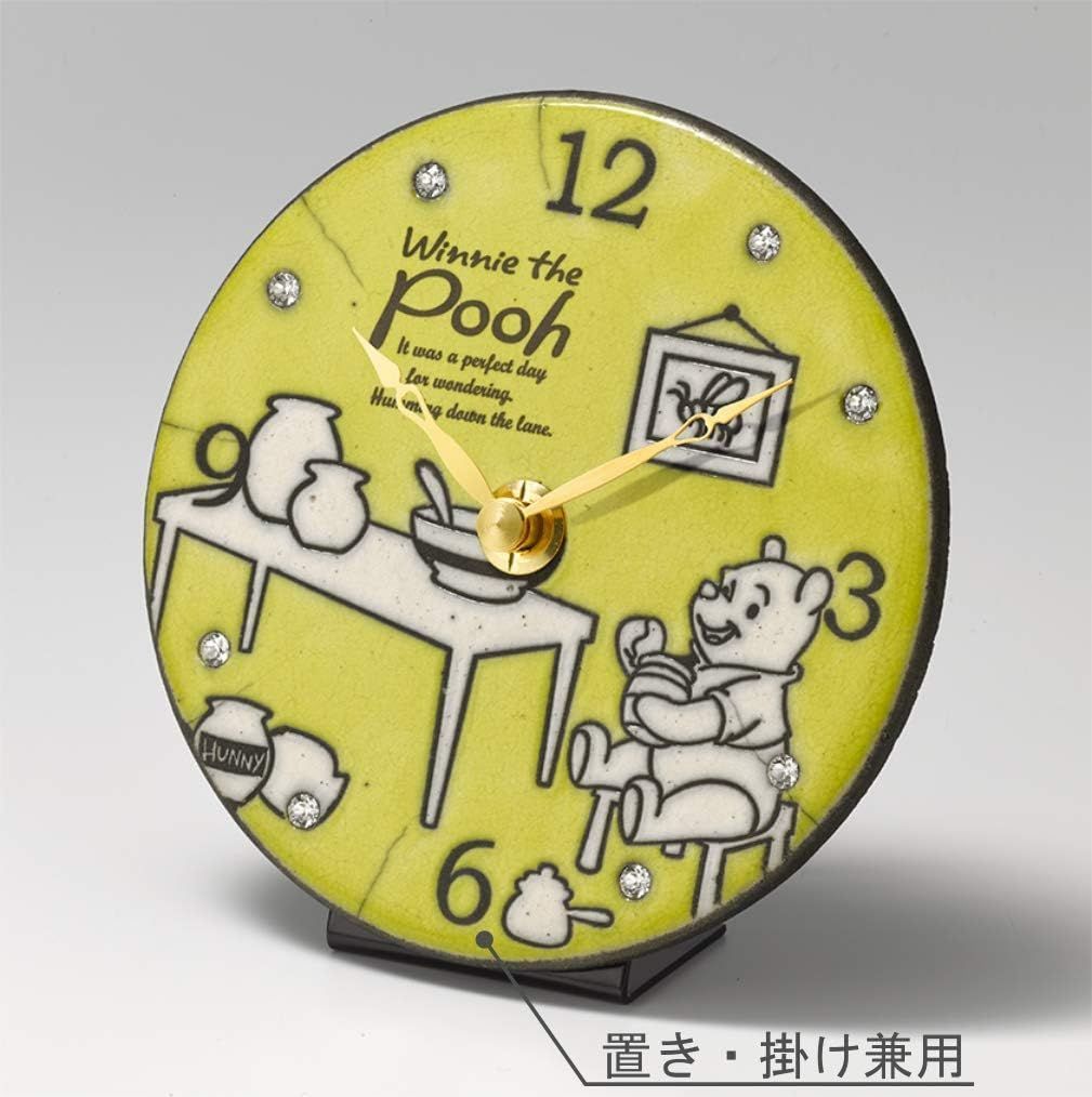 リズム時計製 ディズニー ふしぎの国のアリス 置き掛時計 イタリア陶器