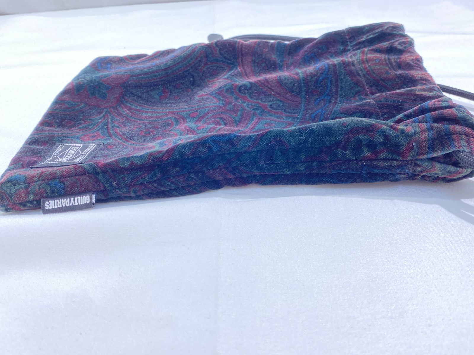 WACKOMARIA PORTER ペイズリー柄巾着ポーチ ワコマリア ワコマリア