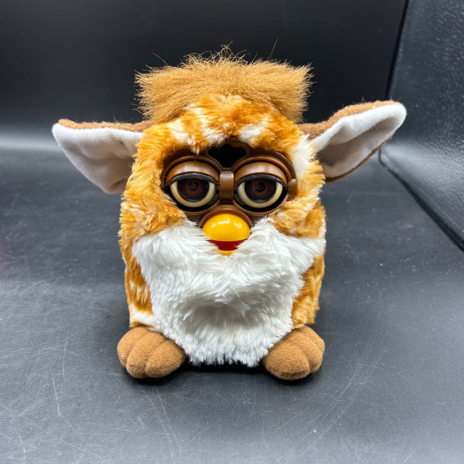 動作確認済】初代ファービー 日本語版 ワイルドウルフ柄 箱・取