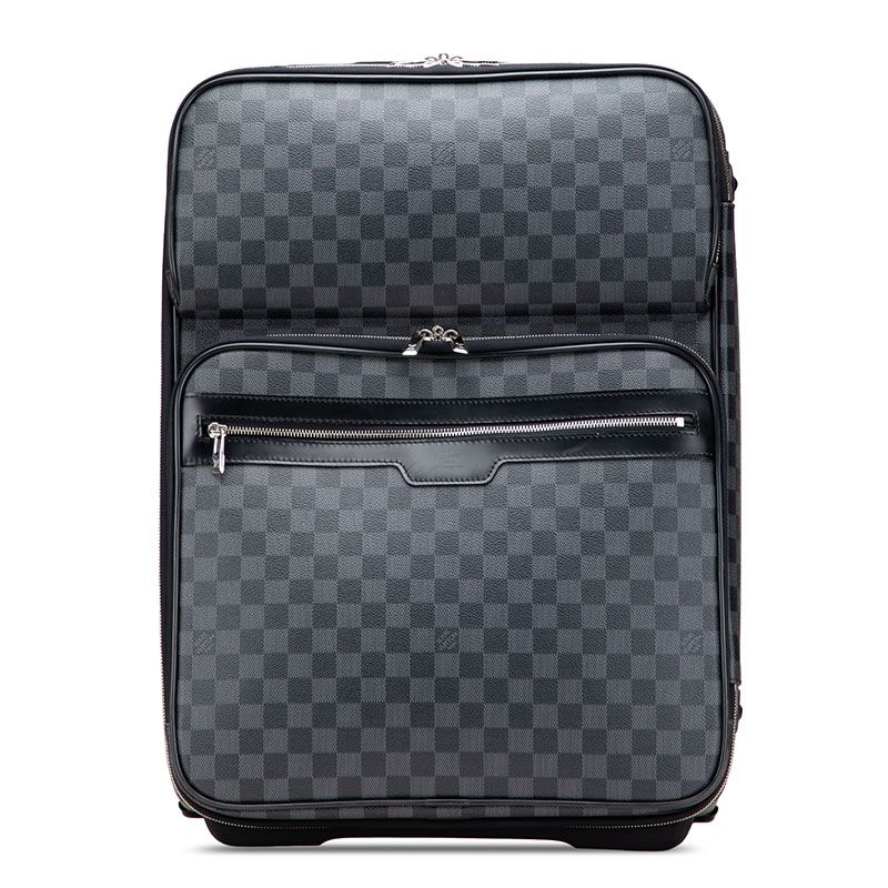 【極美品】ルイヴィトン ダミエ ペガス 55 レザー スーツケース ユニセックス LOUIS VUITTON - 【超極美品】ルイヴィトン□ダミエ ペガス55