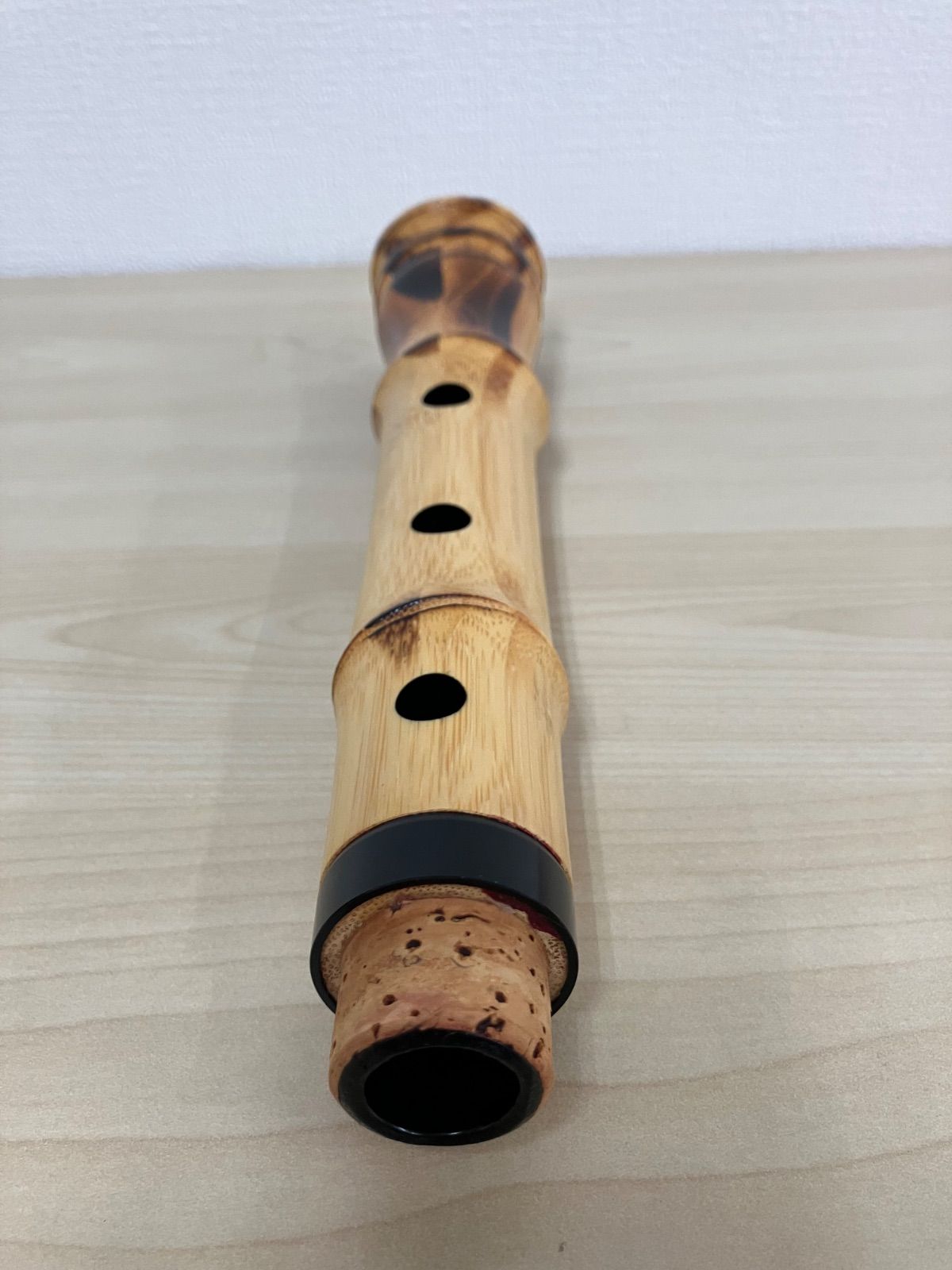 P/胡蝶宝 尺八 合竹 曲管 節あり 琴古流 1.8尺 - メルカリ