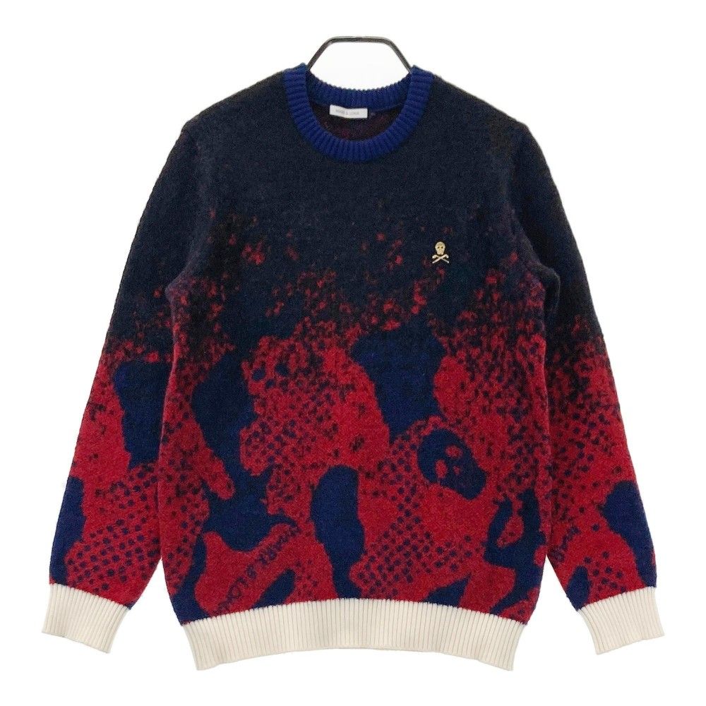 サイズ：48 MARK&LONA マークアンドロナ ウール混 ニットセーター