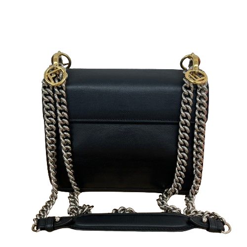 ♪FENDI フェンディ キャナイ 8BT286 チェーンバッグ ブラック 