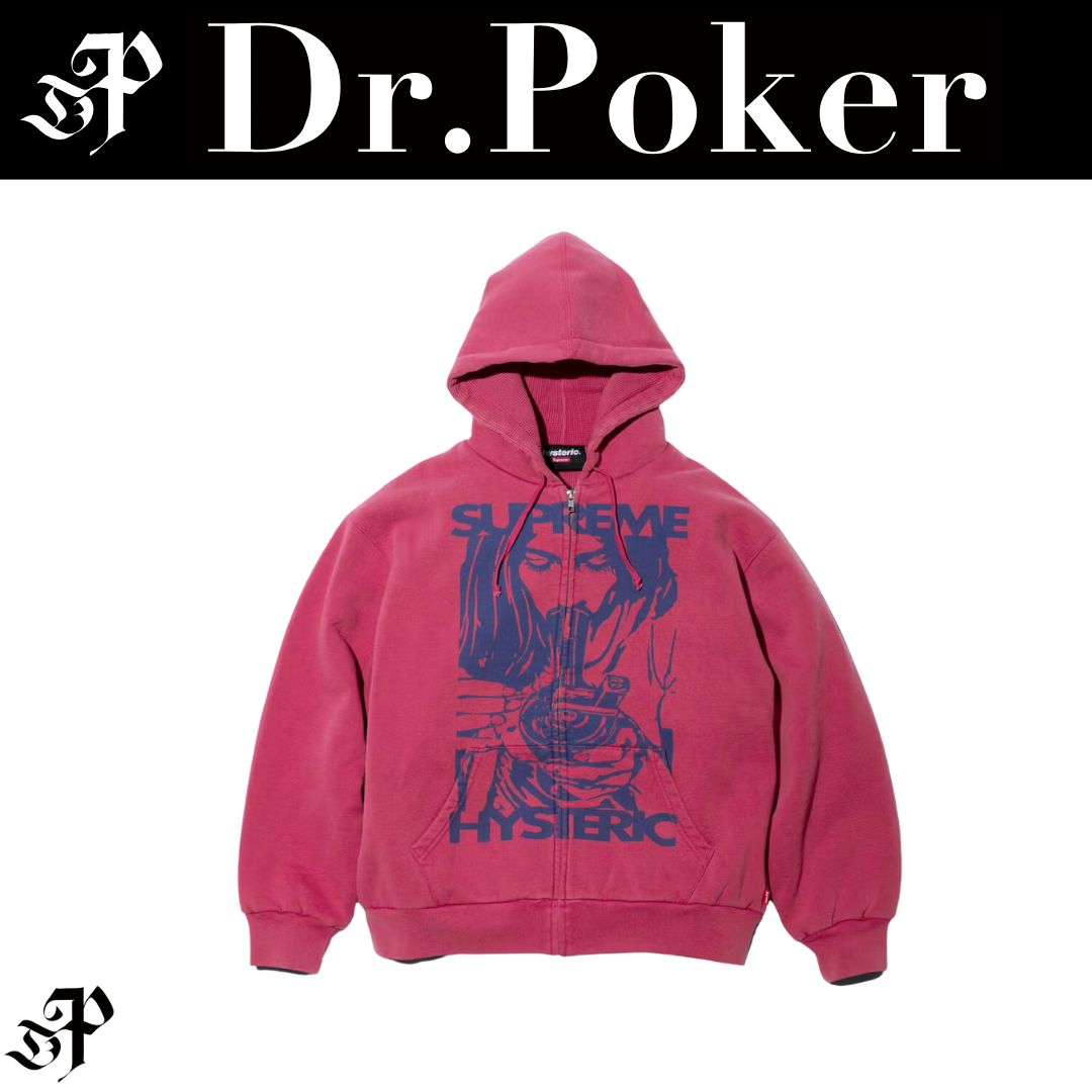 Supreme x Hysteric Glamour サーマル ラインド ジップ アップ