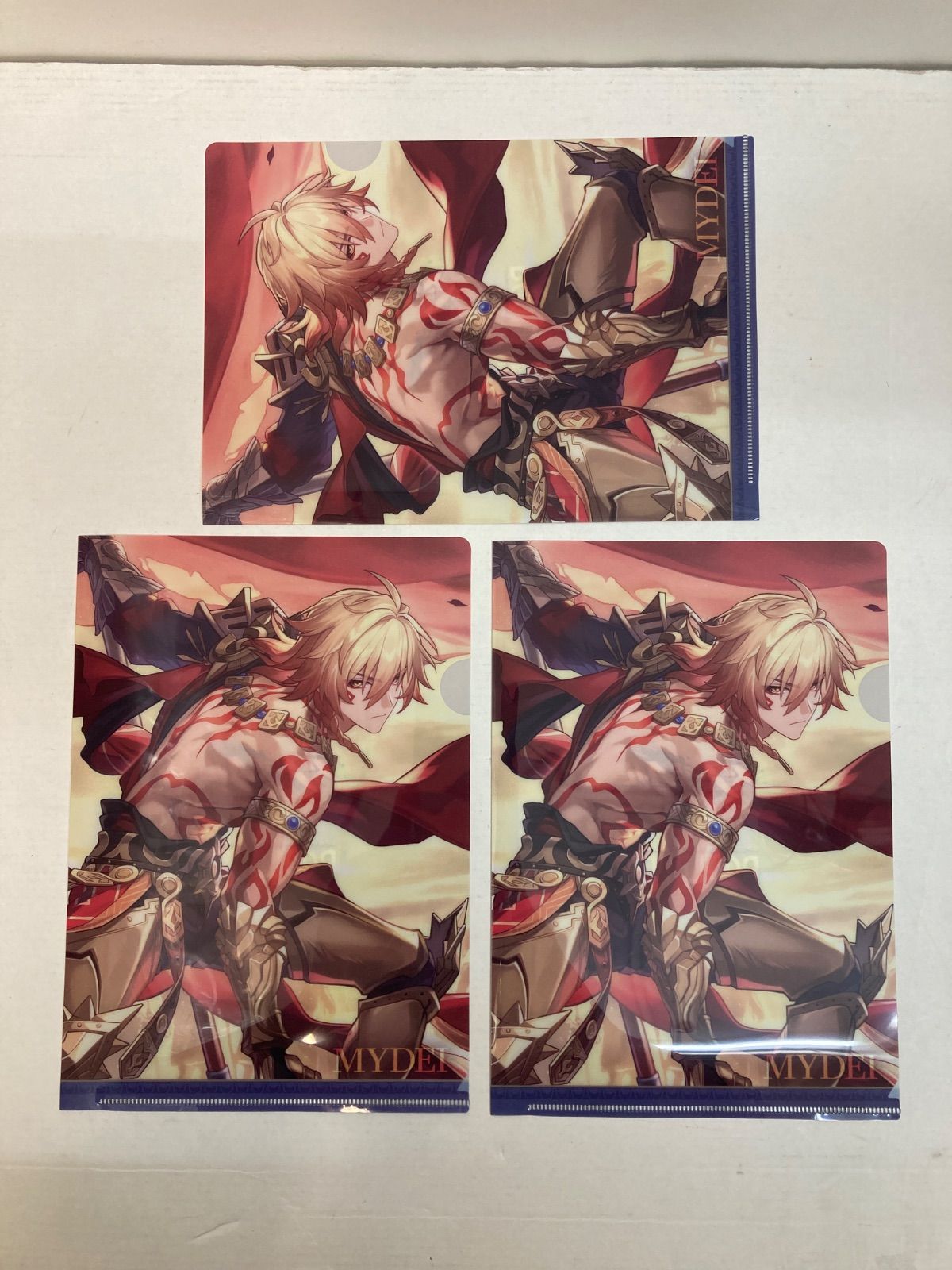 広店】3枚セット モーディス クリアファイル 崩壊：スターレイル