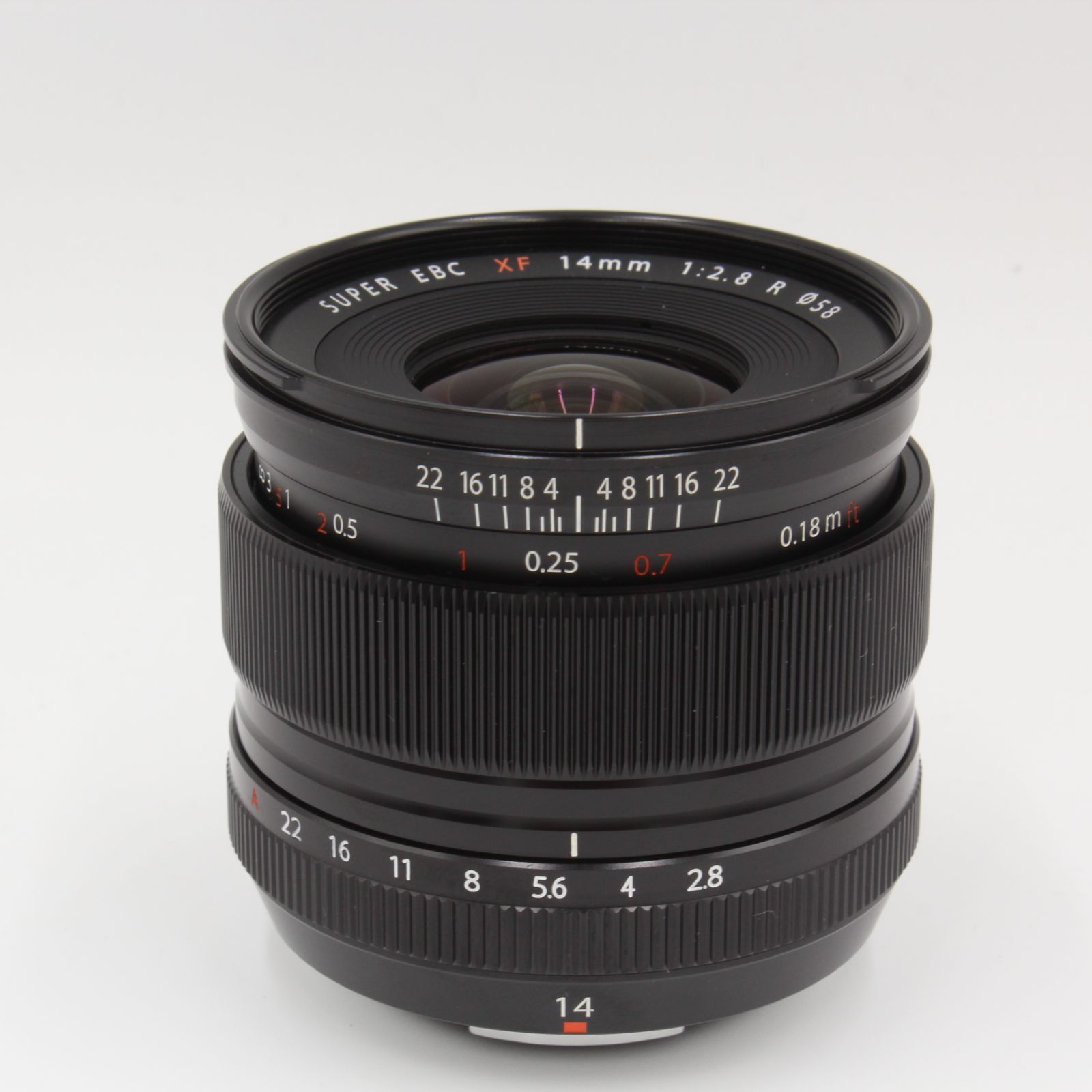 □ほぼ新品□ FUJIFILM XF 14mm F2.8 絞りリング F XF14MMF2.8 R#20003 