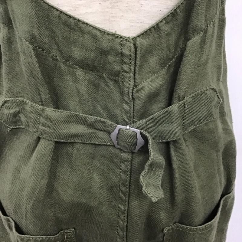 サロペット・オーバーオール・オールインワン necorincho O0667 オーガニックコットンストレートオーバーオール(M キナリ