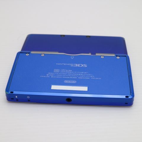 ニンテンドー3DS コバルトブルー game 任天堂 本体 土日祝発送OK 06000