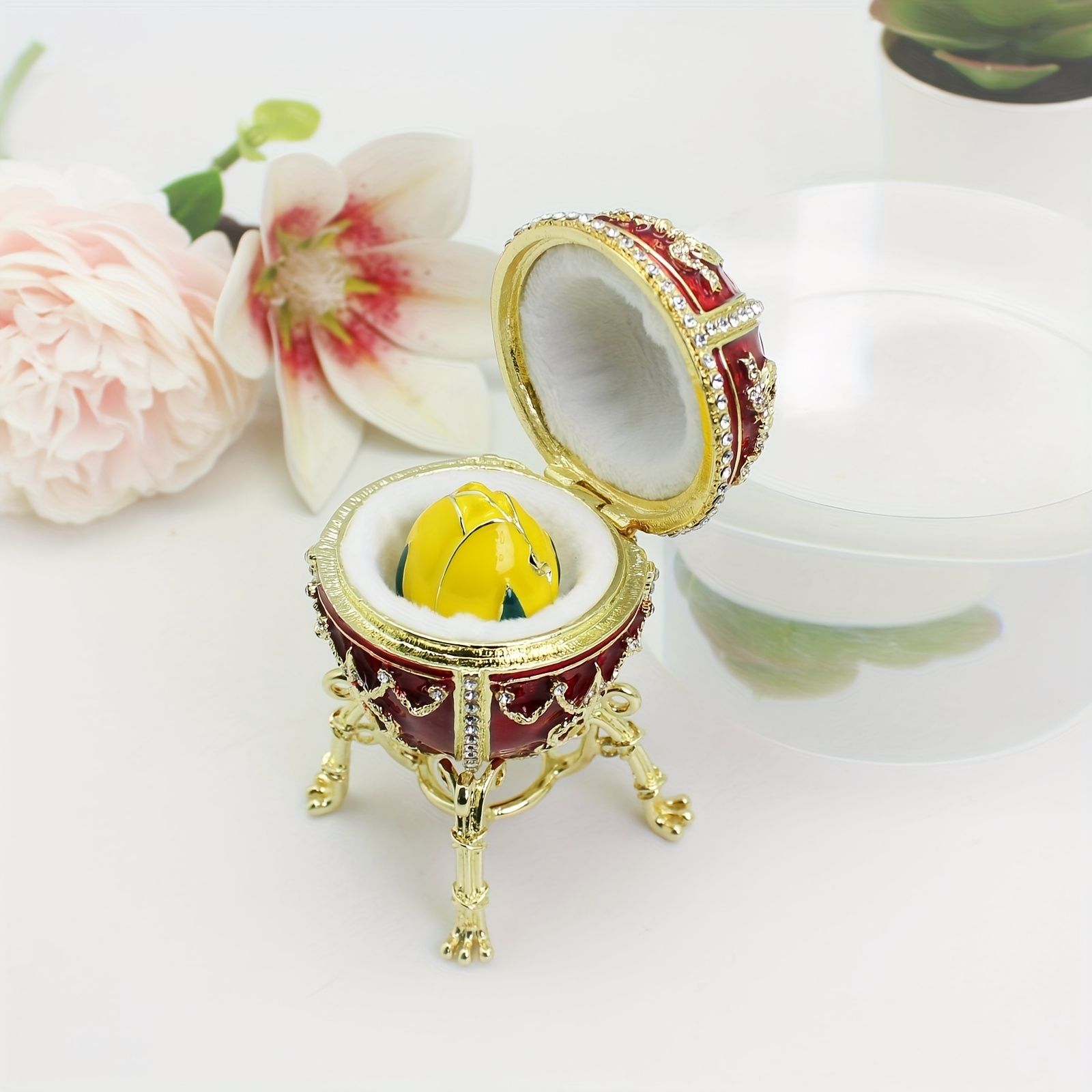 花柄デザイン付き -