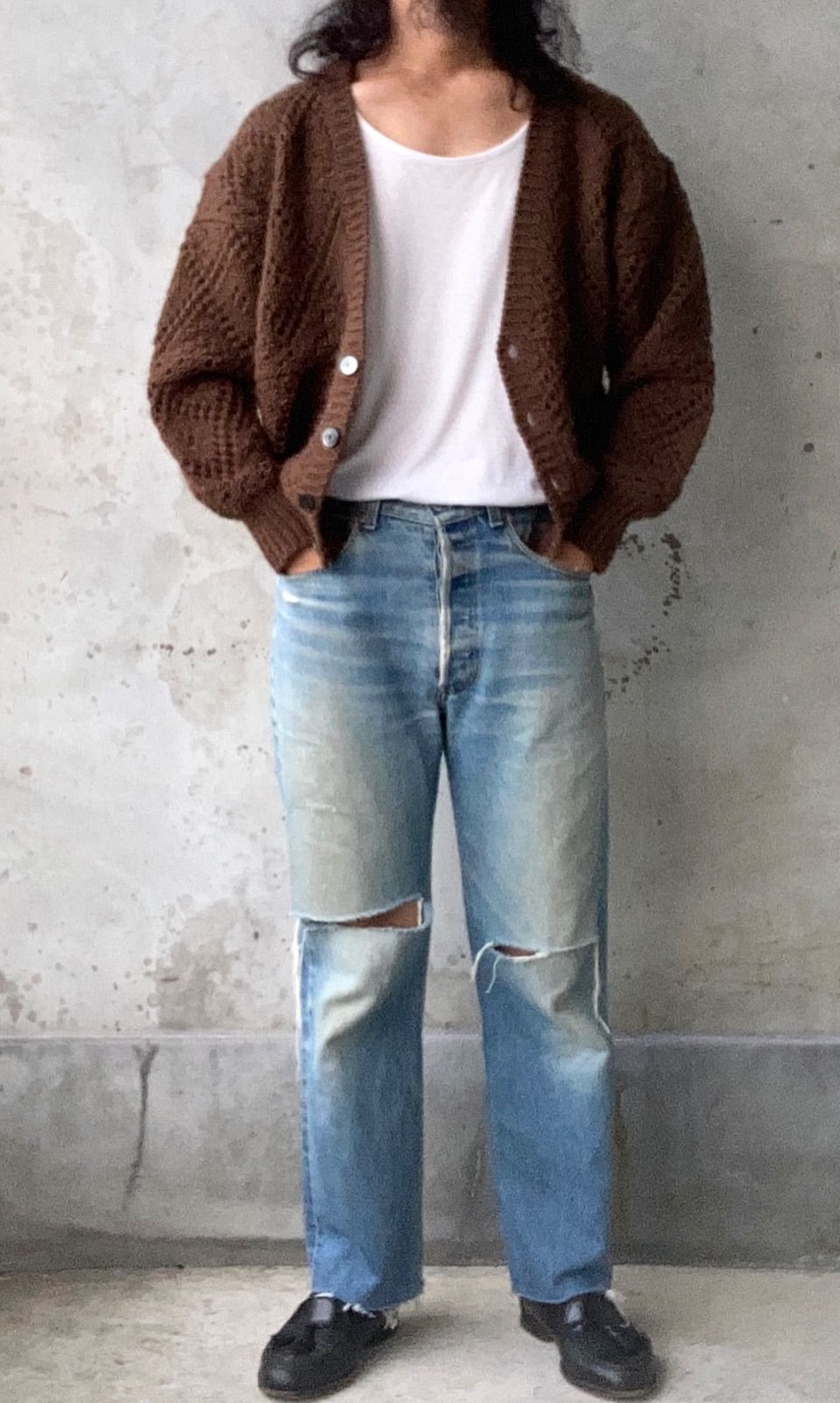円高還元 新品、未使用 エイトン ATON カーディガン 21AW SLOW WOOL ...