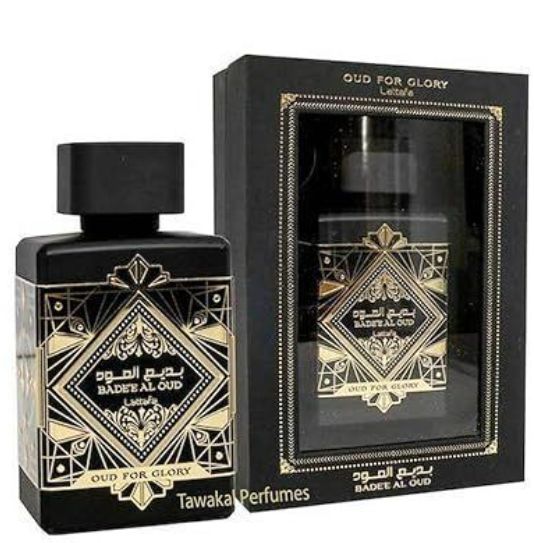 Lattafa Perfumes Bade'e Al Oud Oud for Glory Eau De Parfum Spray for Unisex 3.4 Ounce