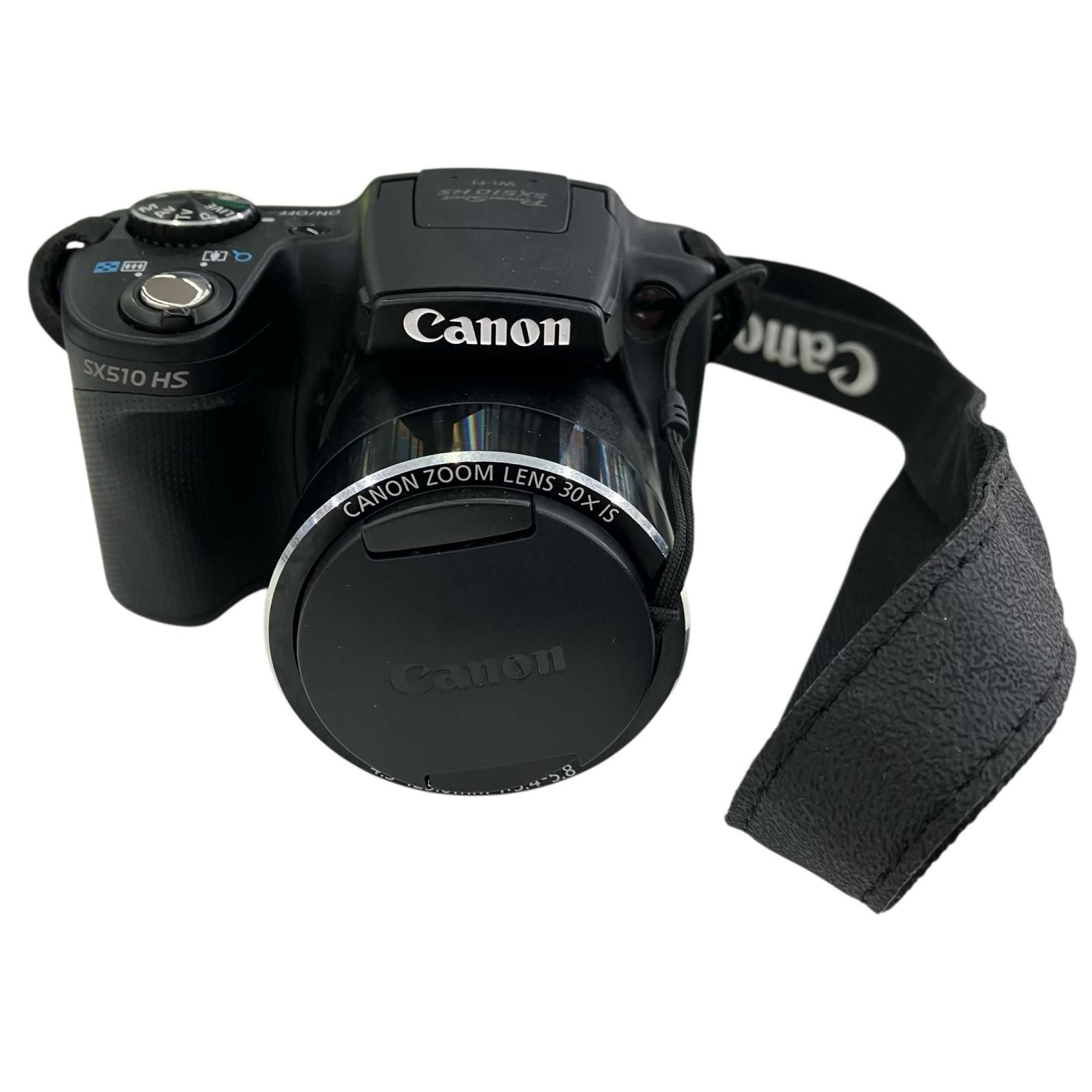 186000 現状品 canon キャノン PowerShot SX510 HS PC2008 レンズ 4.3-129.0mm 1 3.4-5.8 ブラック