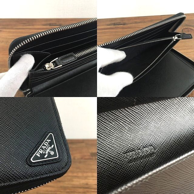 未使用品 PRADA ジップウォレット 380 | gulatilaw.com