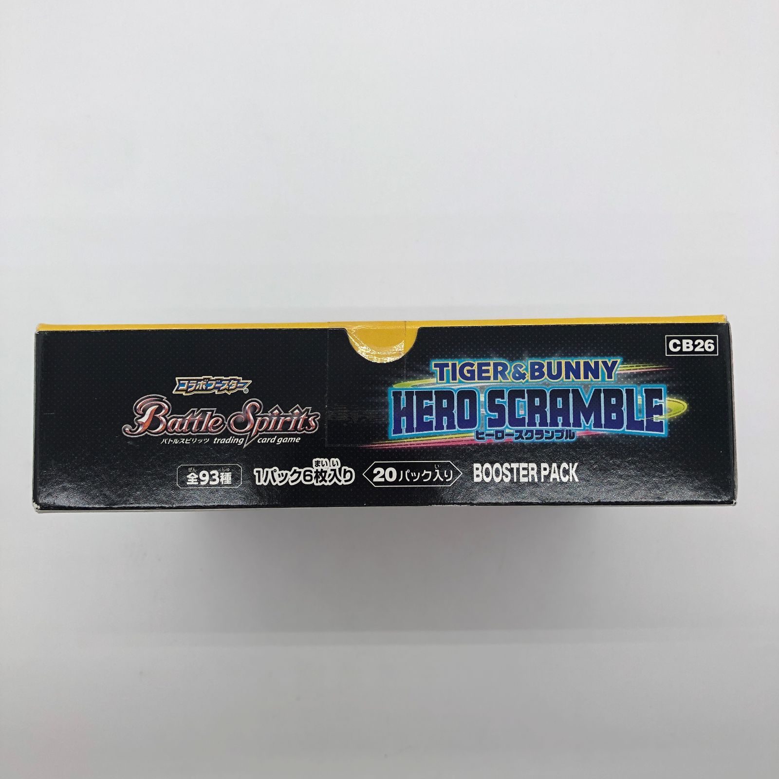 バトスピ　タイバニ　ヒーロースクランブル　ブースターパック　3BOX CB26]コラボブースター TIGER & BUNNY HERO SCRAMBLE - 商品情報