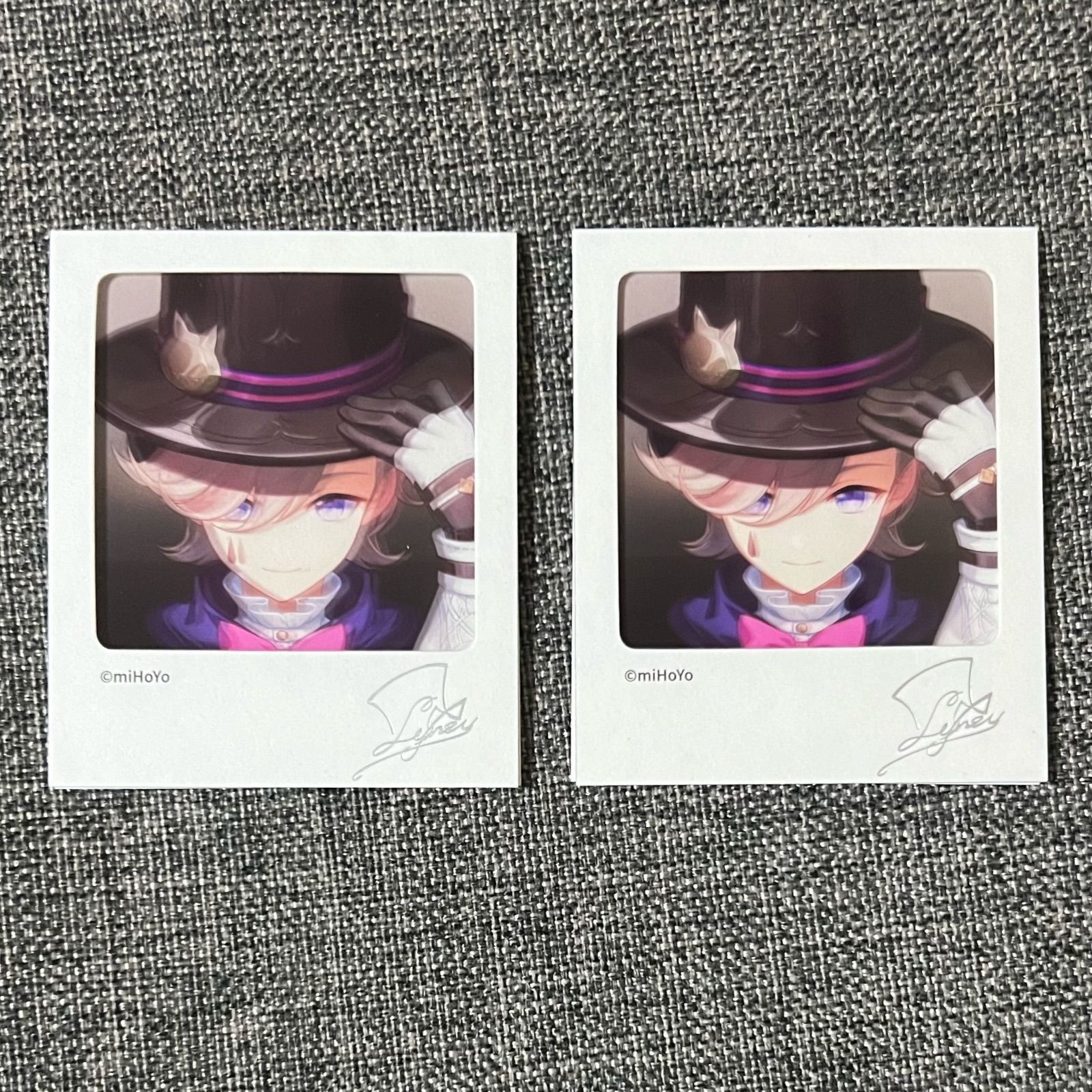 公式正規品 リネ 中国限定 カード 特典 原神 スライド PVC