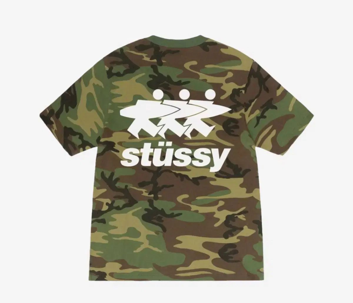STUSSY ステューシー サーフウォーク Tシャツ カモフラ 2XL
