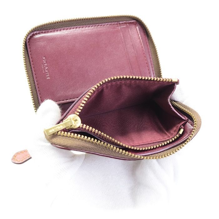 ✨希少✨COACH コズミック ビルフォールド ウォレット・レキシー ラウンド Amazon | [コーチ] 財布 アウトレット レクシー柄 コズミック