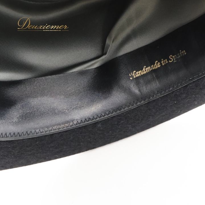 フラメンコ 衣装 コルドベス ハット 帽子 フェルナンデス 小物 小道具 ブラック系 黒 無地 ダンス用 FERNANDEZ ROCHE スペイン製 発表会 コルドベスハット フラメンコダンス 小道具帽子 発表会衣装 ブラック ダンス用衣装 シンプルデザイン LLC-HASEGAWATOSO_COM