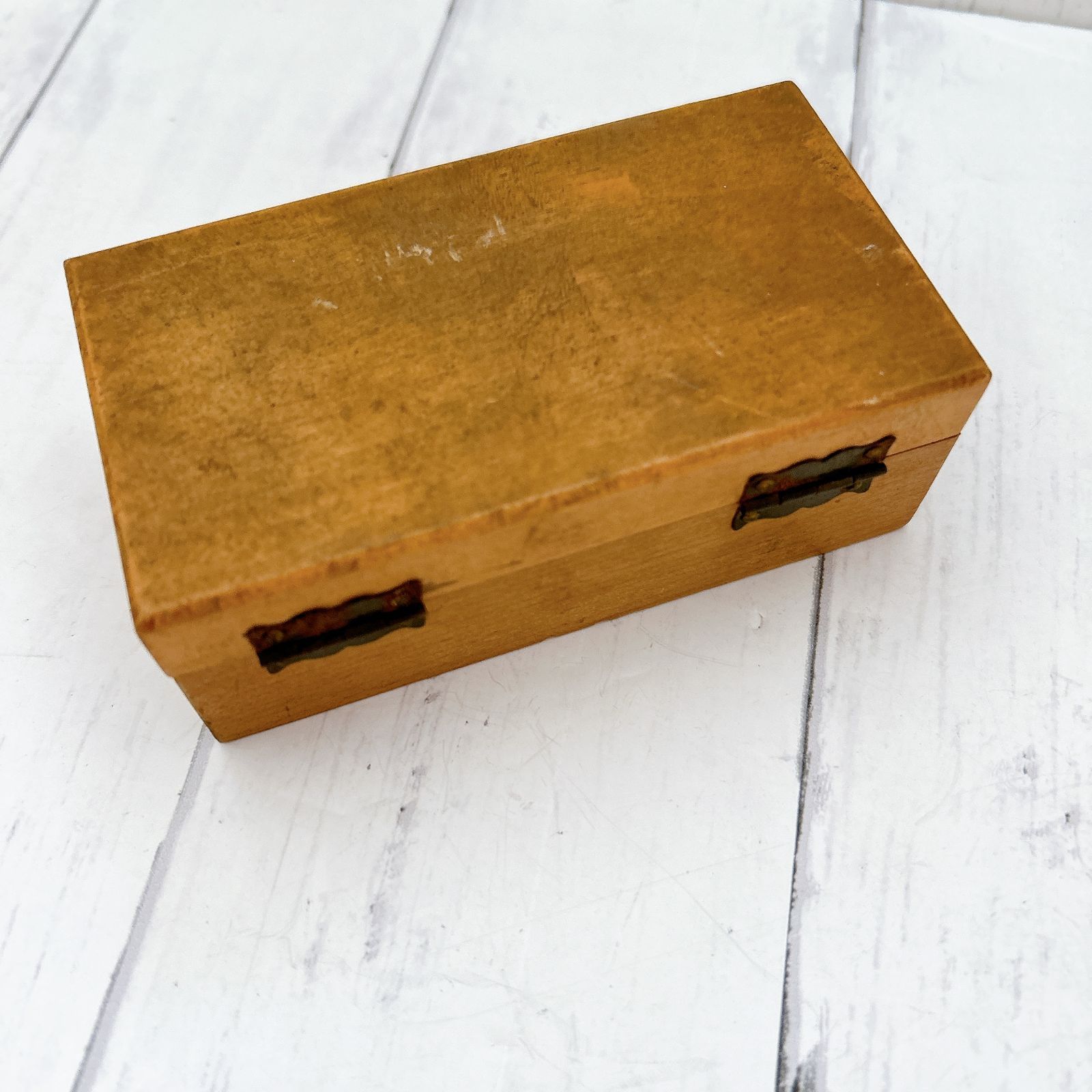 昭和レトロ☆木箱つき 分銅 上皿天秤のおもり 実験 理科 測定 測量