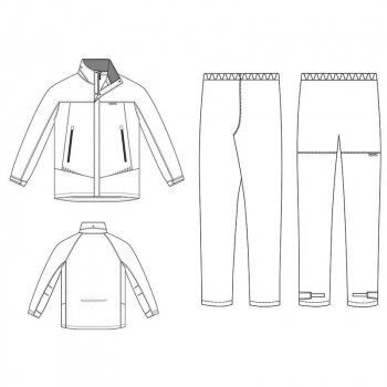 アイトス レインスーツ 男女兼用 オレンジ 063 SS 562410 STEELWINDOWSANDDOORS_COM