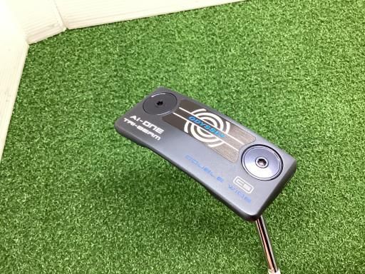 オデッセイ Ai-ONE TRI-BEAM DOUBLE WIDE CS 33インチ パター PT STROKE LAB 90 スチール フレックスその他 メンズ 男性用 右利き 右用 Bランク ゴルフクラブ