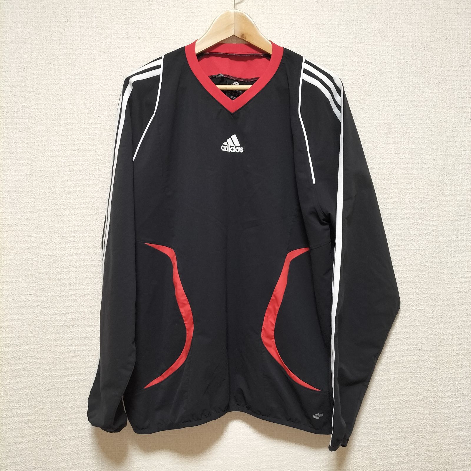 綺麗☆00s old adidas 万国旗タグ トラックジャケット プルオーバー