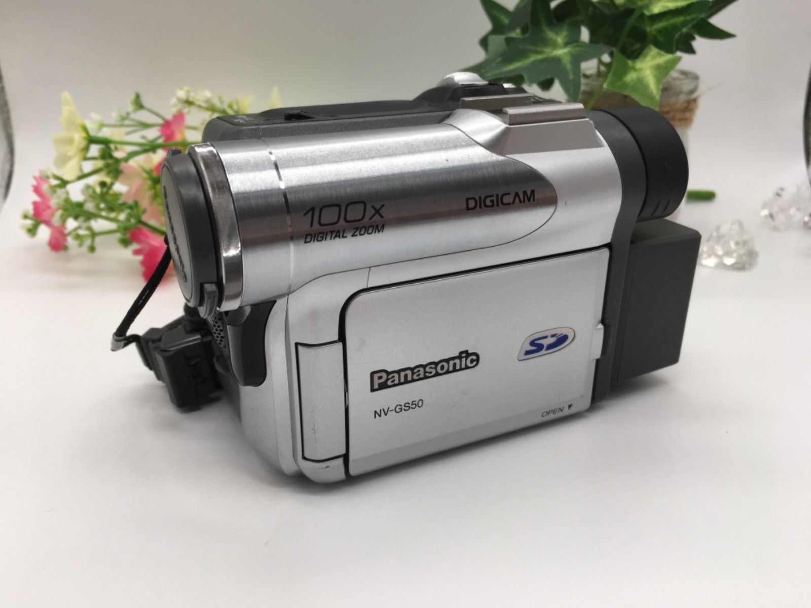 希少　動作品　Mini DV　パナソニックビデオカメラ　NV-GS50　大人気 Amazon.co.jp: パナソニック NV-GS50K-S デジタルビデオカメラ