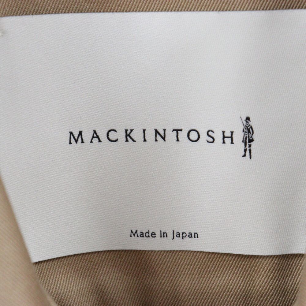 MACKINTOSH (マッキントッシュ) DUNKELD DENIM ダンケルド デニム チノ トレンチコート ベージュ D-GCO1001