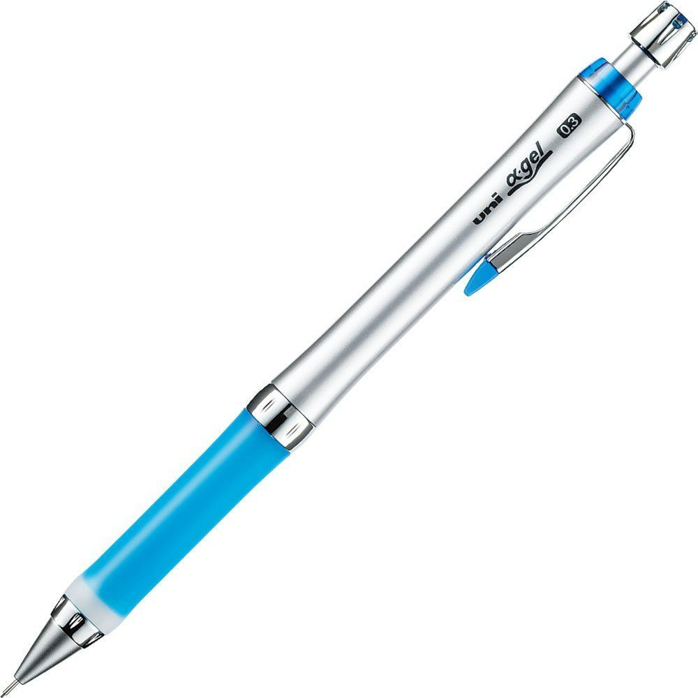 新着商品】シャープペン ユニアルファゲル スリム 三菱鉛筆 0.3 ロイヤルブルー M3807GG1P.40 K-Shop メルカリ
