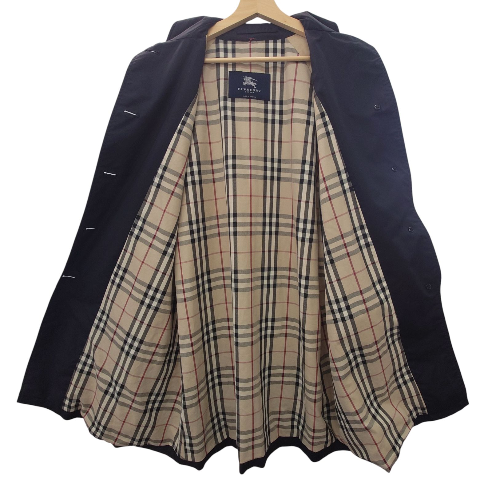 BURBERRY LONDON バーバリーロンドン ステンカラーコート ノバチェック