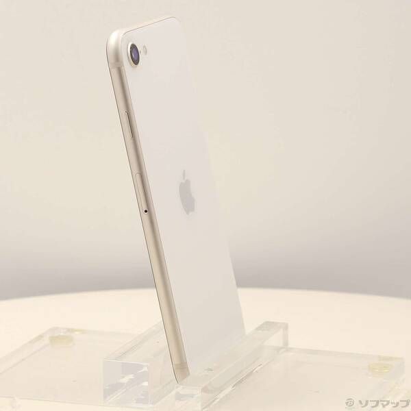 中古品〕 iPhone SE 第3世代 128GB スターライト MMYG3J／A SIM