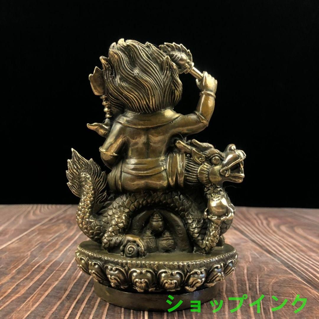 騎竜黄財神仏像  現代工芸品 美術品 置物 騎竜黄財神仏像 現代工芸品 美術品 置物 - メルカリ