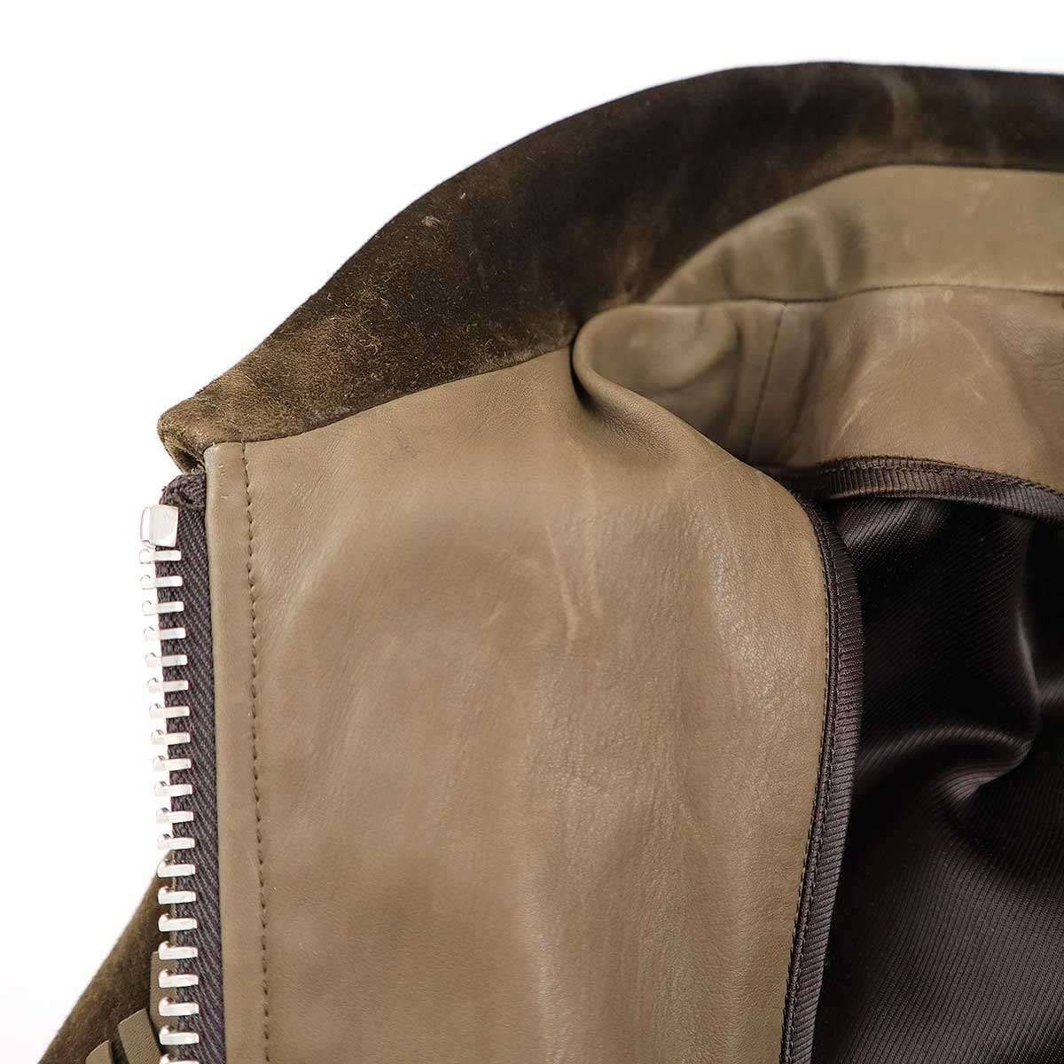 TOM FORD トム フォード 15SS フリンジ スエードレザージャケット 