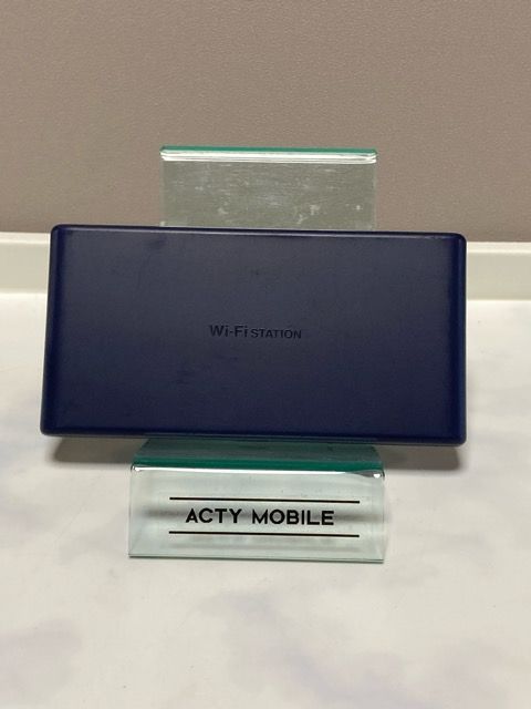 ドコモ HUAWEI Wi-Fi STATION HW-01L インディゴブルー バッテリー判定 80％以上 ポスト投函 送料無料！