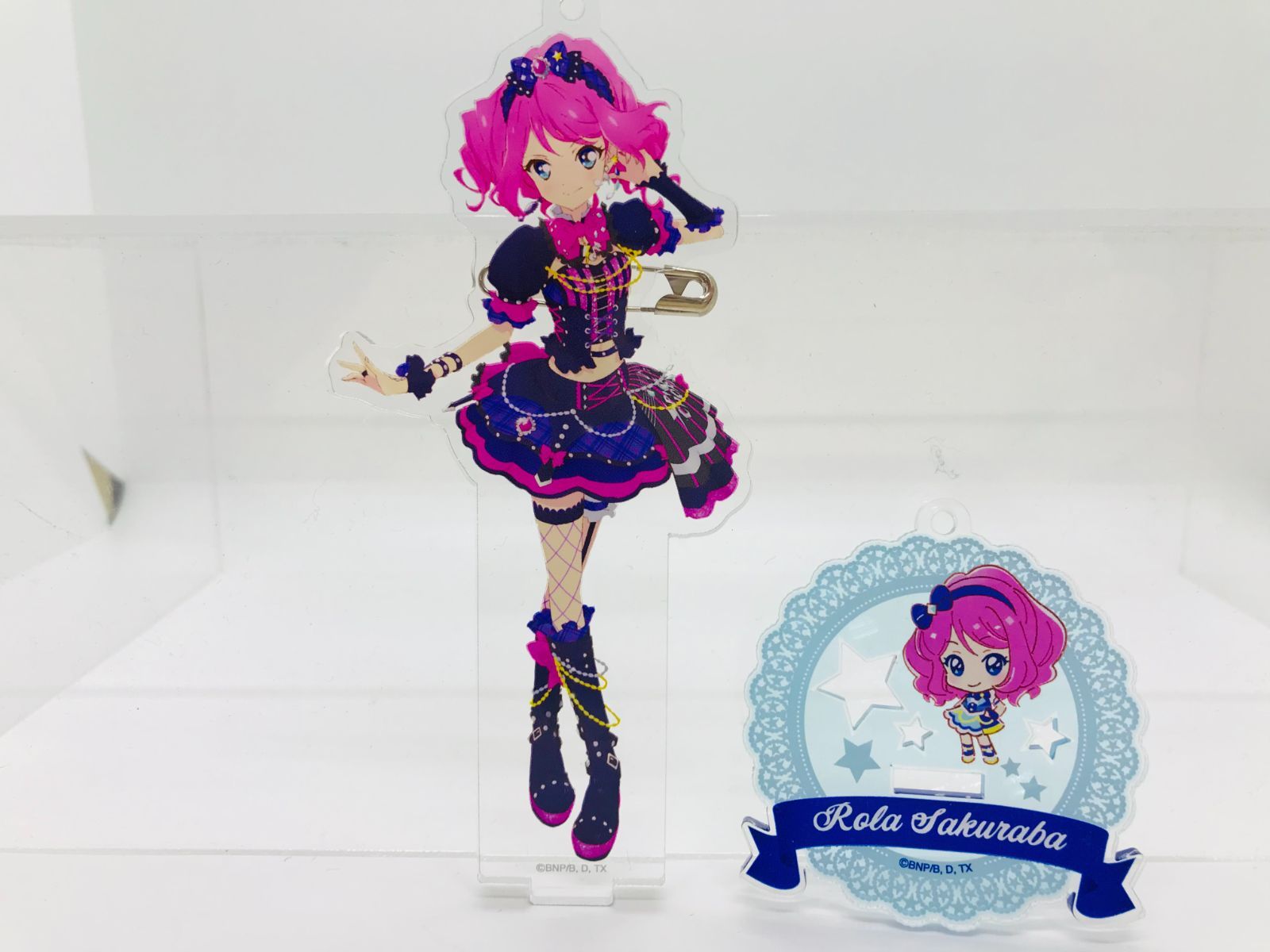 アイカツスターズ 桜庭ローラ ver.SPR アクリルバッジ【721-0314