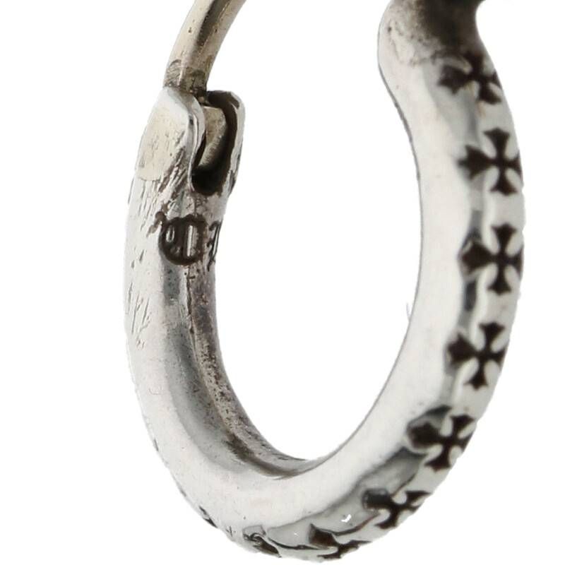 【超貴重】クロムハーツ HOOP TFL SML シルバー ピアス メンズ クロムハーツ HOOP TFL SML フープシルバーピアス メンズ - メルカリ