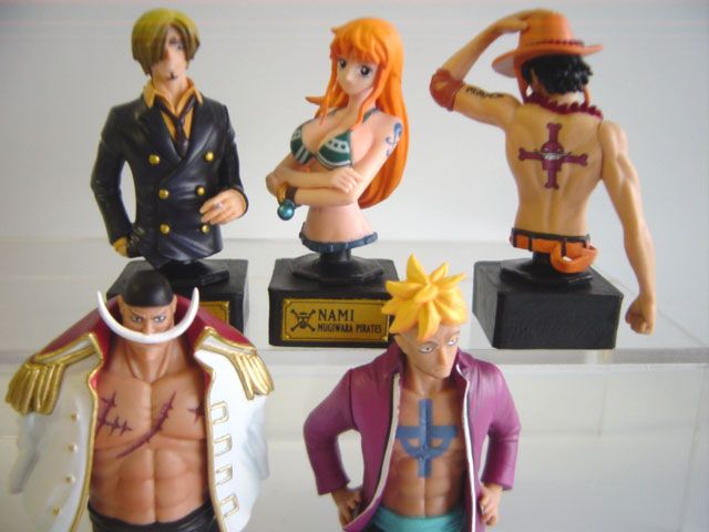 ♯icx23QjワンピースONEPIECE STATUE3フルコンプ8種-