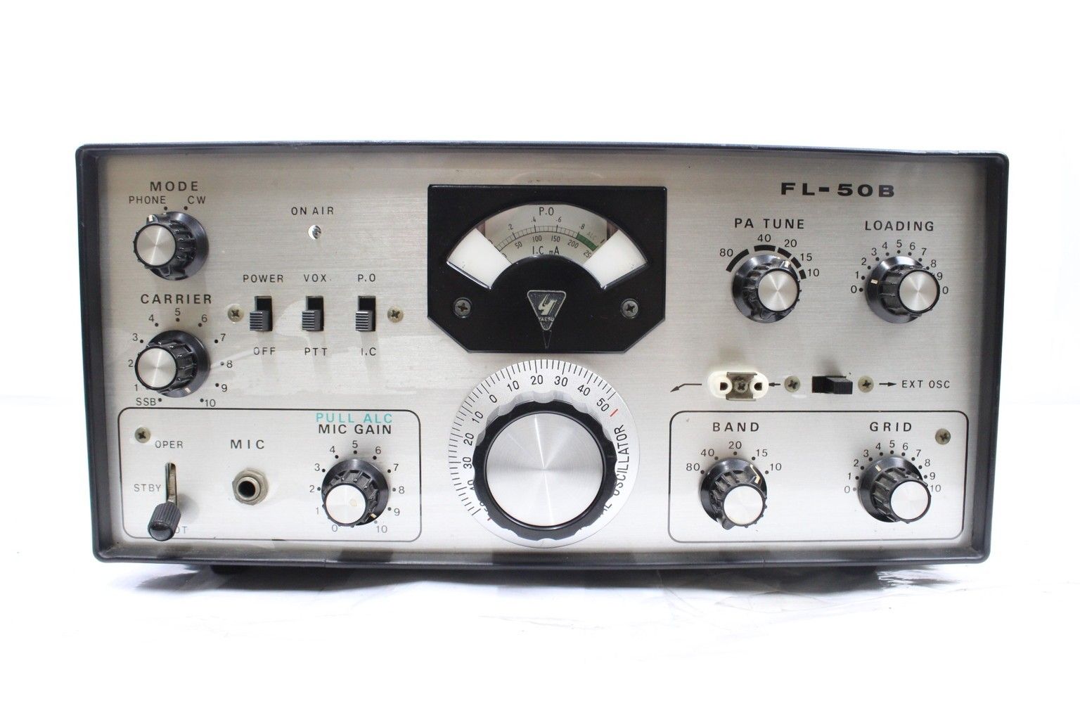 現状品 八重洲 FL-50B 真空管送信機 無線機 YAESU アマチュア IT5TZQC792B4-B02-byebye 現状品 八重洲 FL-50B 真空管送信機 無線機 YAESU アマチュア