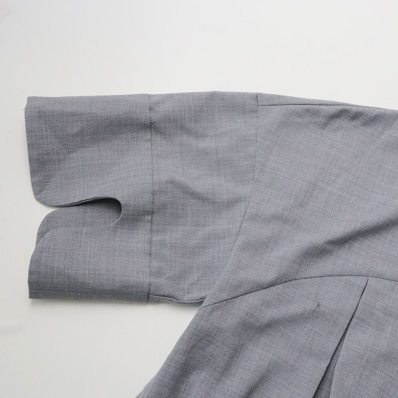 ワンピース ENFOLD WIDE-BOX-PLEATS DRESS 定価5.3万 2023AW エンフォルド ENFOLD WIDE-BOX-PLEATS DRESS