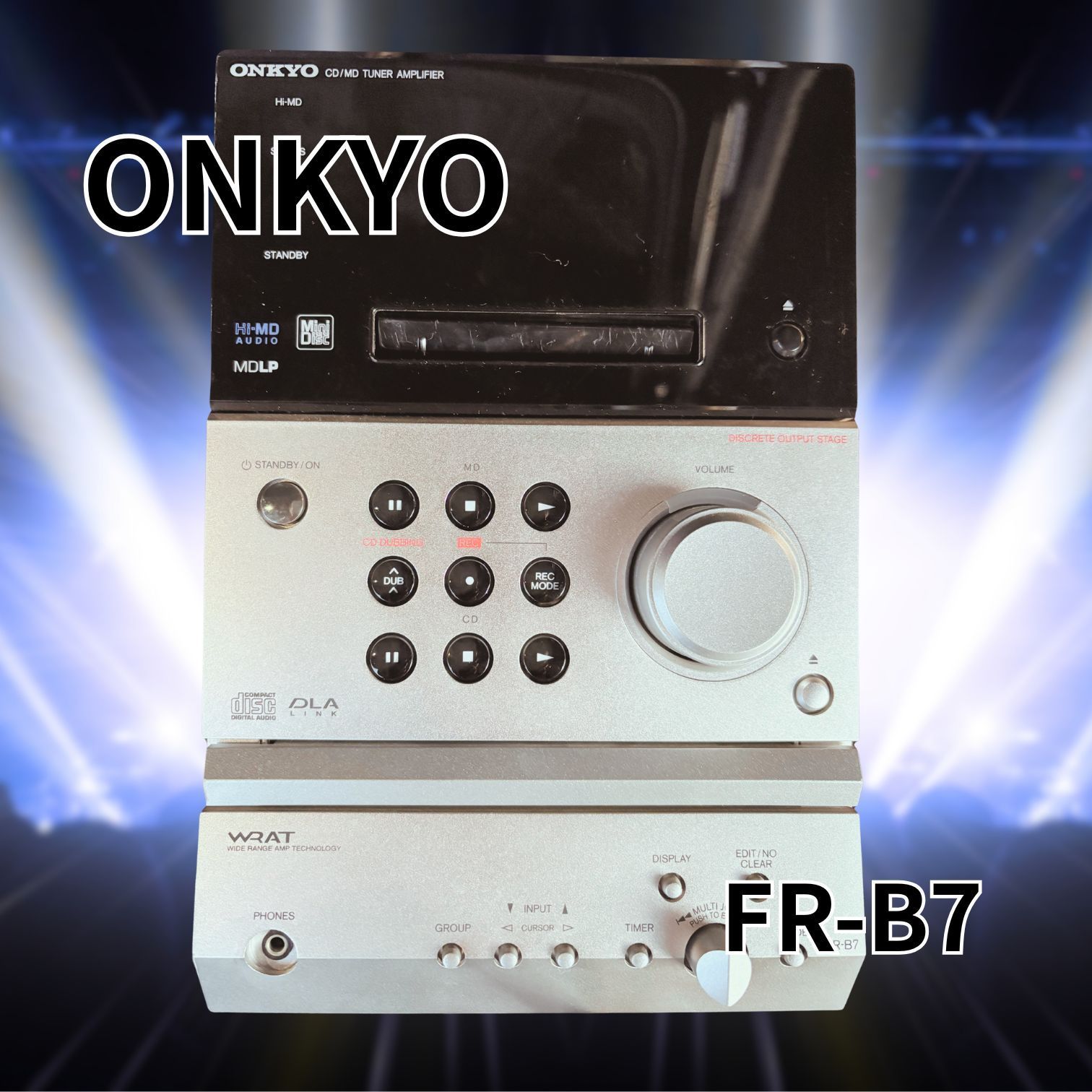 訳あり動作品】ONKYO CD/MD TUNER コンポ - メルカリ