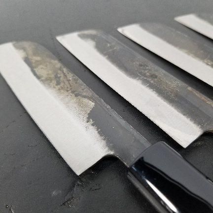 調理器具 包丁 堺 打刃物 泉源兼光作 特選品 小出刃包丁 6本セット A9569A06 NEXPOTALLINN_EU