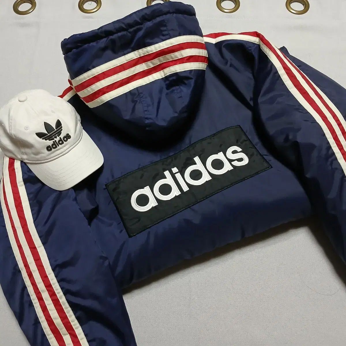 adidas アディダス スクール ヴィンテージ ブルゾン ダウンジャケット ジャケット オーバーサイズ