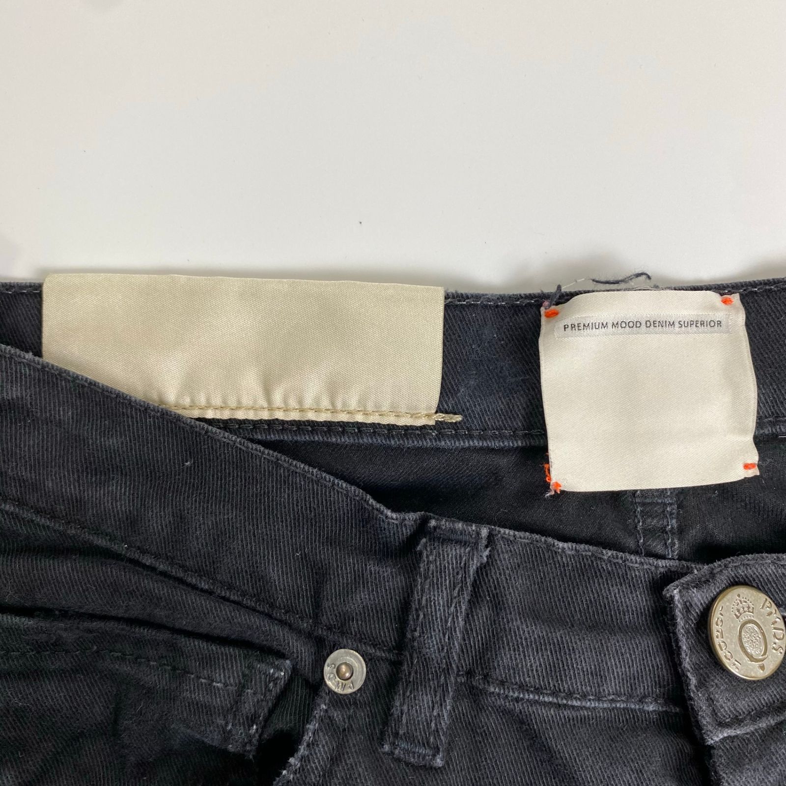 PREMIUM MOOD DENIM SUPERIORPAULダメージ パンツ P.M.D.S. PREMIUM MOOD DENIM SUPERIOR &frasl; 「PAUL」 ダメージ リペア