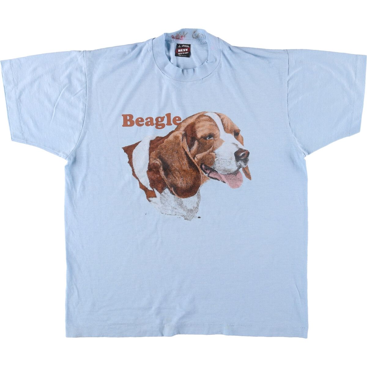 古着 90年代 フルーツオブザルーム FRUIT OF THE LOOM BEST VIZSLA ビズラ 犬柄 アニマルTシャツ USA製 レディースL相当 ヴィンテージ/eaa635577 古着 90年代 フルーツオブザルーム FRUIT OF THE LOOM BEST VIZSLA