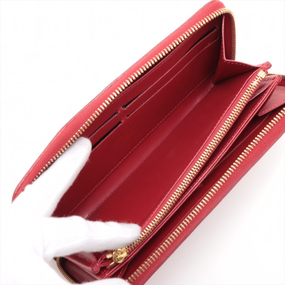 ルイヴィトン モノグラム ヴェルニ ジッピー 長財布 696