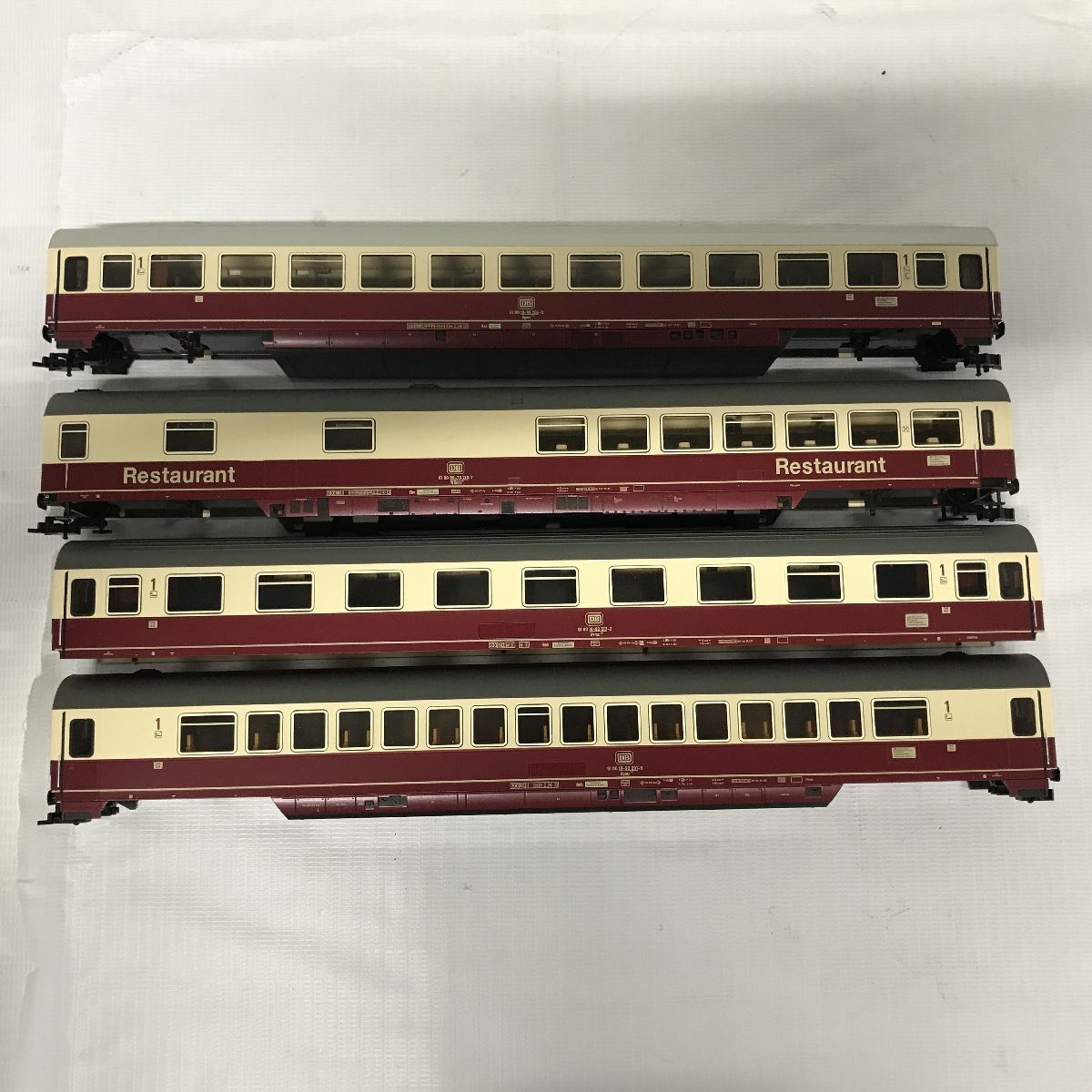 FLEISCHMANN 5660 5661 5662 5663 海外 車両 客車 4両セット HO