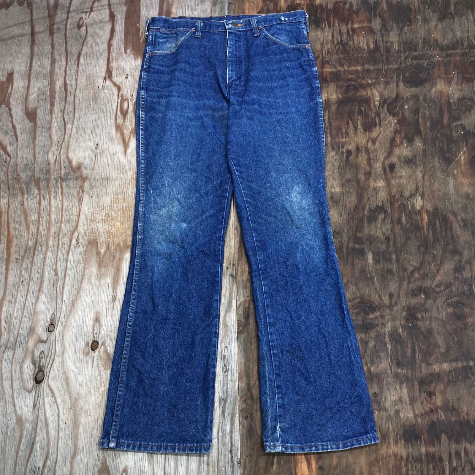 Wrangler ラングラー デニム フレア パンツ インディゴ ブーツカット 
