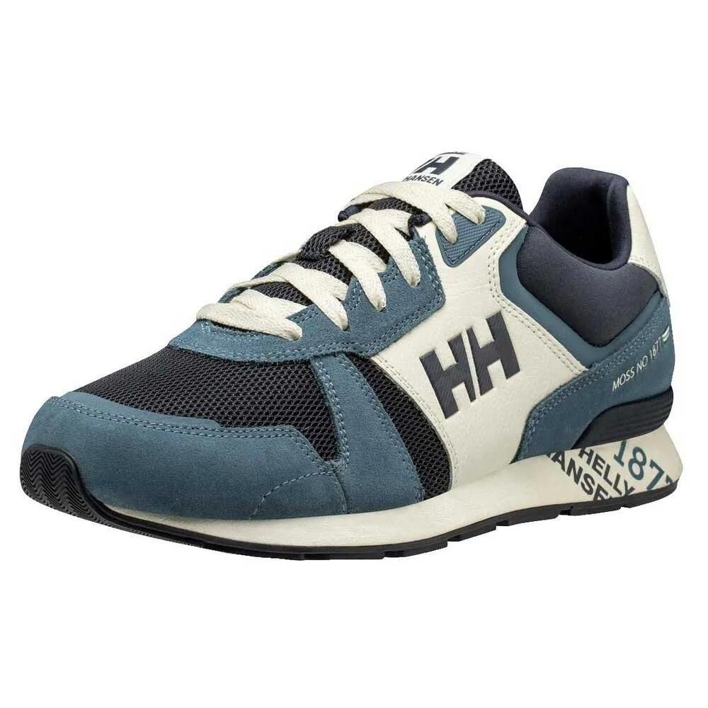 お取り寄せ ２～４週間で発送 ヘリーハンセンアナキン レザー 2 トレイナー Alpine Frost | Rain Blue t HELLY HANSEN Anakin Leather 2 trainers t