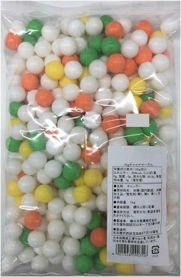 春日井製菓 ちゃいなマーブル 1kg 賞味期限2026/03 - メルカリ